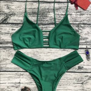 Zaful Caged Bandage Bikini